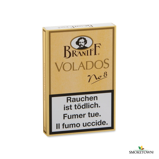 Braniff Volados No 8 – BRANIFF Zigarrenserie, Ecuador Deckblatt Zigarillos