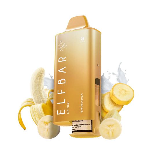 ELFBAR NX7000 Banana Milk Vape Kit