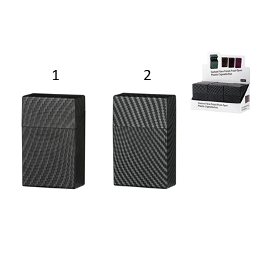 Zigarettenbox Carbon Design – Raucherbedarf, Zigaretten Zubehör