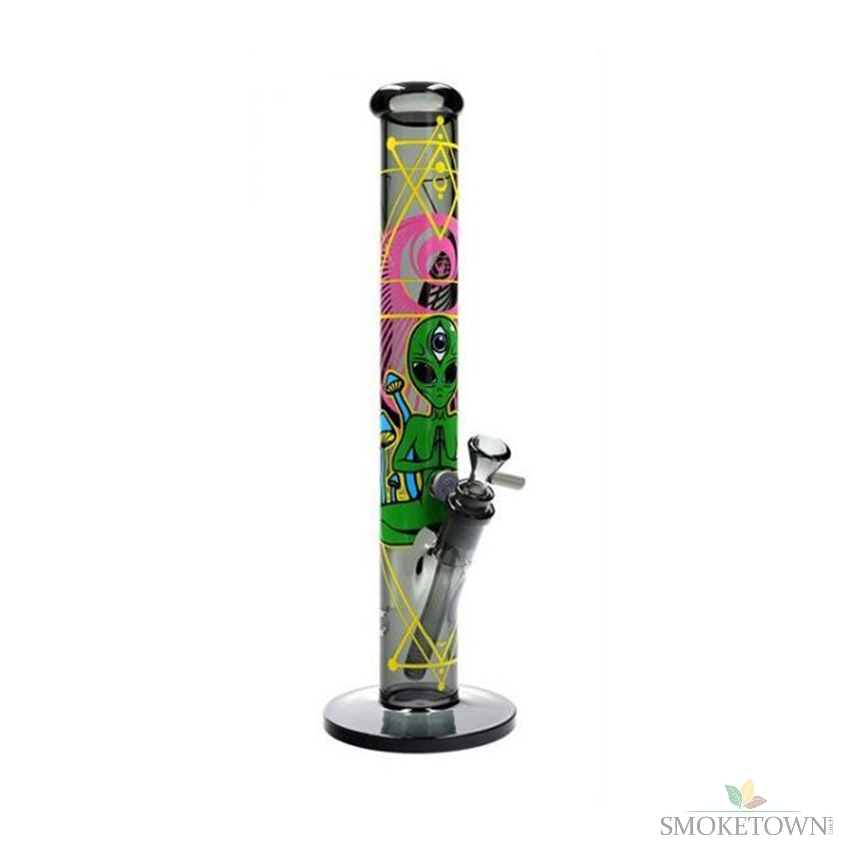 Black Leaf Bong Glas Alien Meditation – Blackleaf, Borosilikatglas