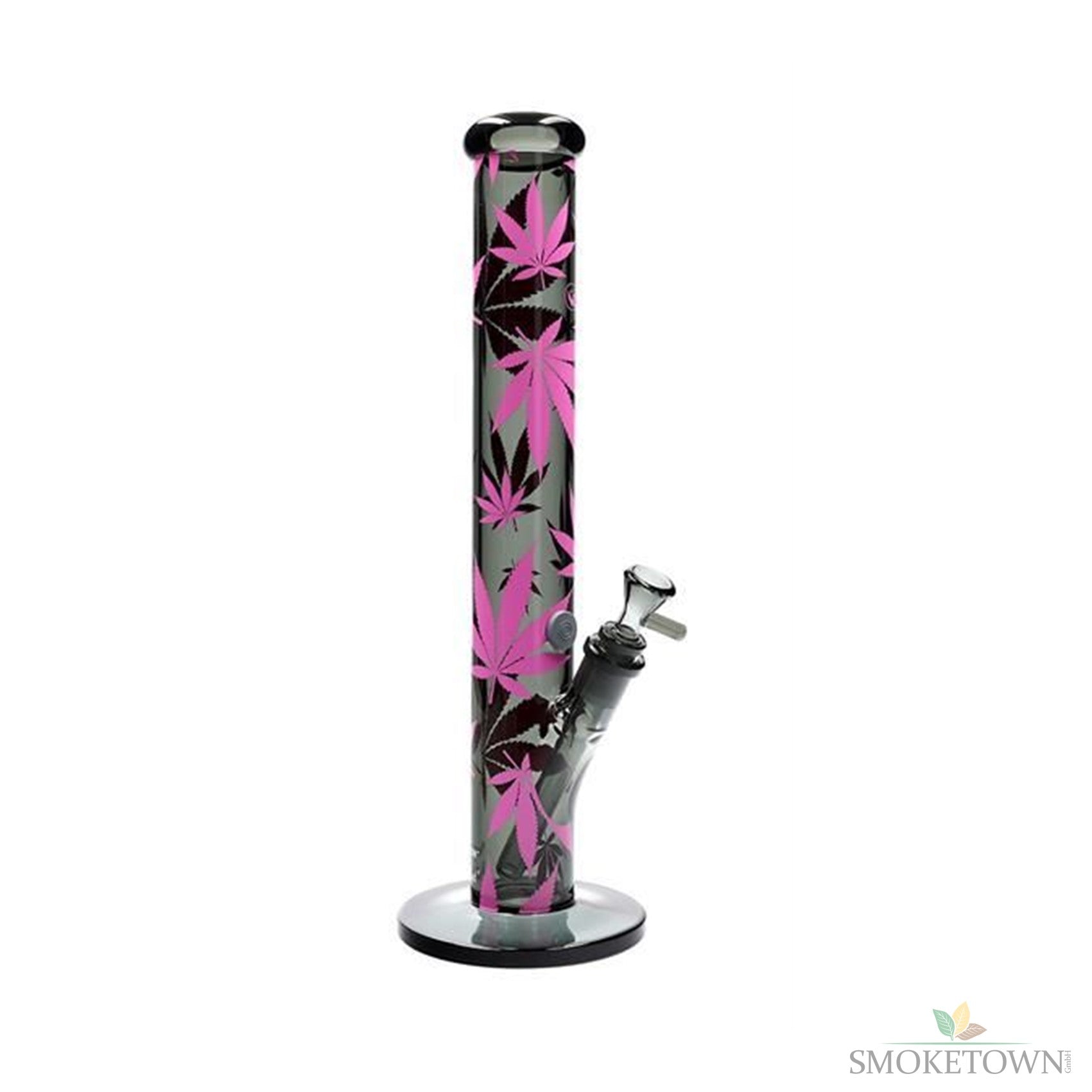 Black Leaf Bong Glas Pink Cannaleaf – Blackleaf, Borosilikatglas