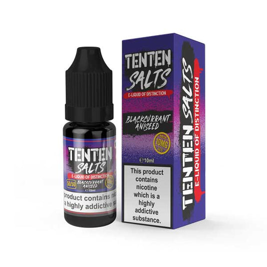 TenTen - Blackcurrant Aniseed - 10ml
