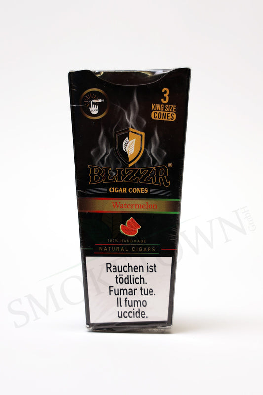 BLIZZR - Watermelon - Natural Leaf Cone - KS – Backwoods, Blizzr Cigar Cones