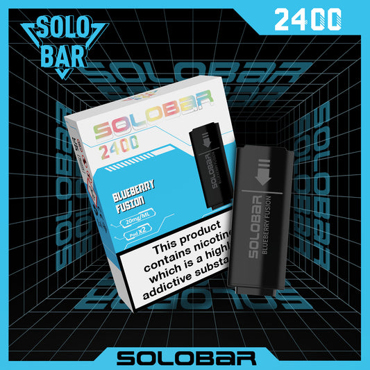 Solo Bar - Pods – Aromen für E-Zigaretten, Benutzerfreundliche E-Zigarette