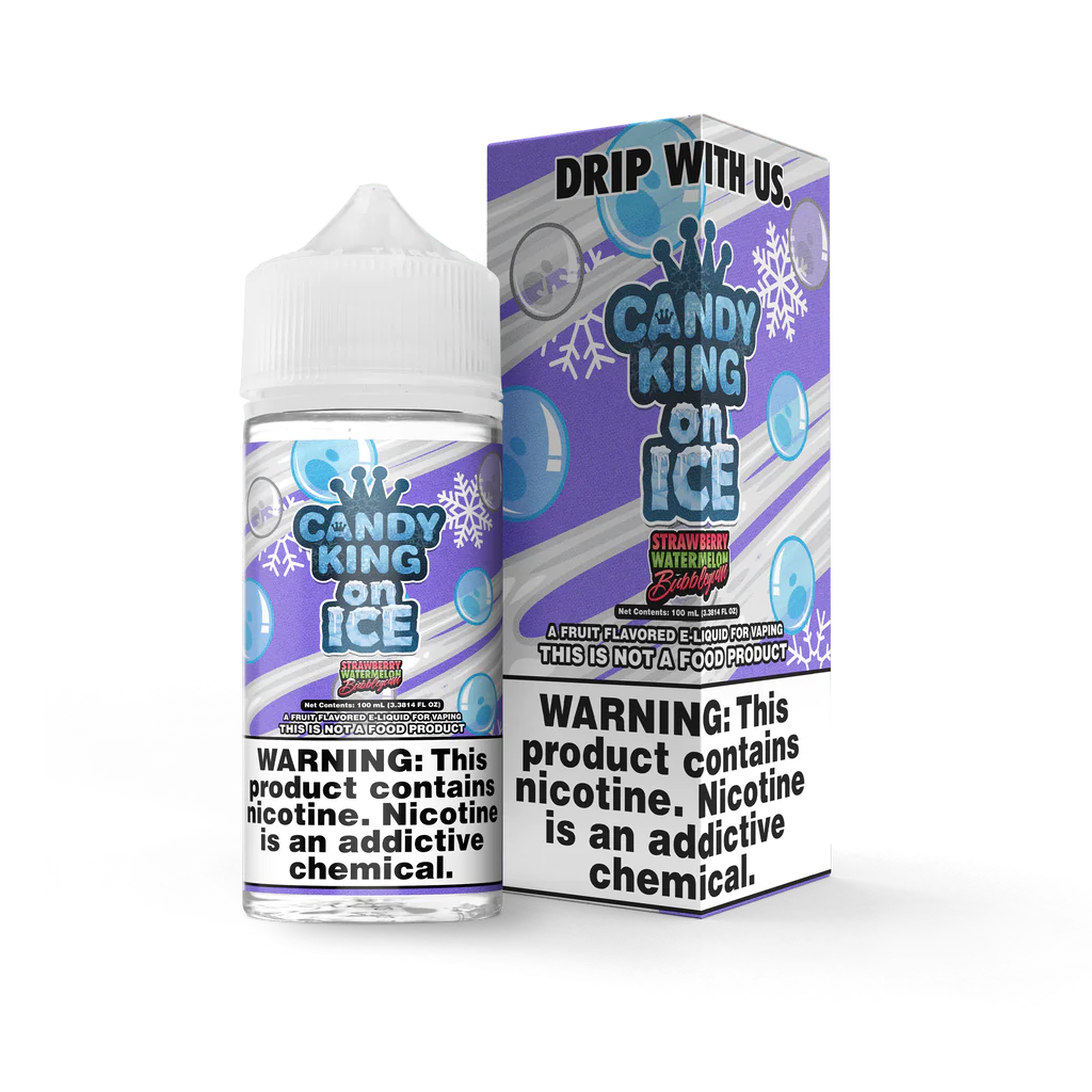 Candy King on Ice - Bubblegum - 100ml – 70VG/30PG, Dampfen