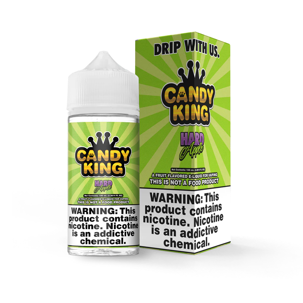 Candy King - Hard Apple - 100ml – 70VG/30PG, Dampfen
