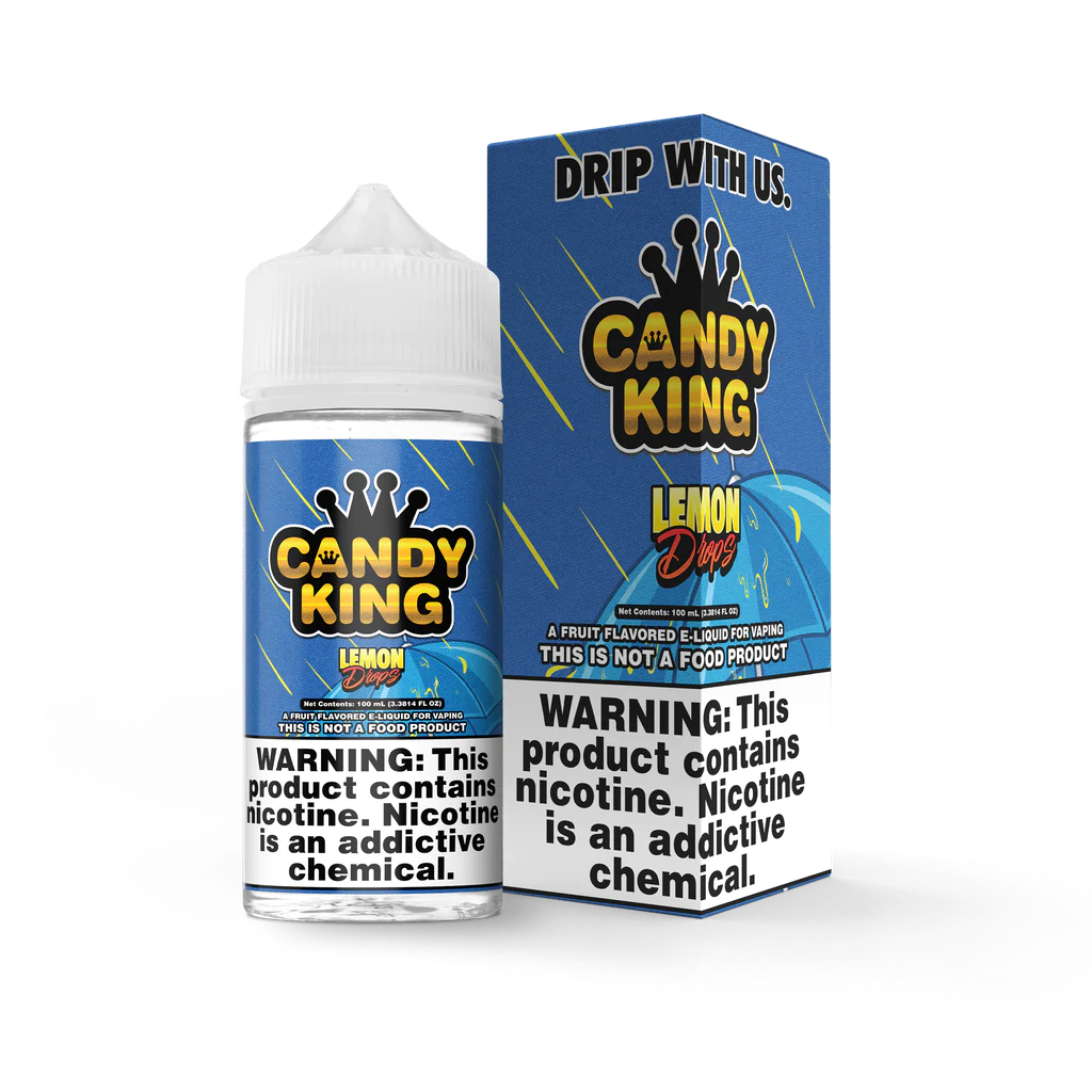 Candy King - Lemon Drops - 100ml – 70VG/30PG, Dampfen