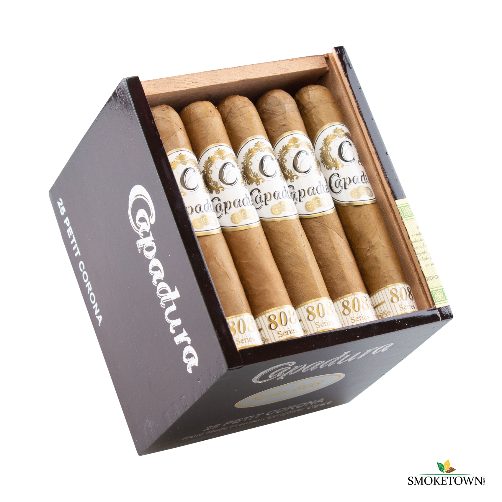 Capadura 808 Zigarre 25 Petit Corona – Cibao Valley Tabak, Connecticut Shade Zigarre