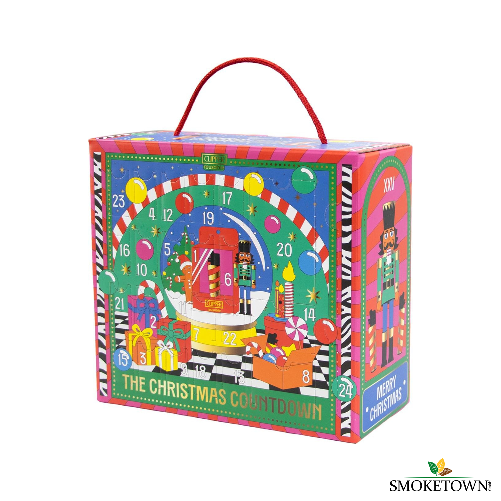 Clipper Adventskalender – Adventskalender Feuerzeuge, Clipper 17 Stück