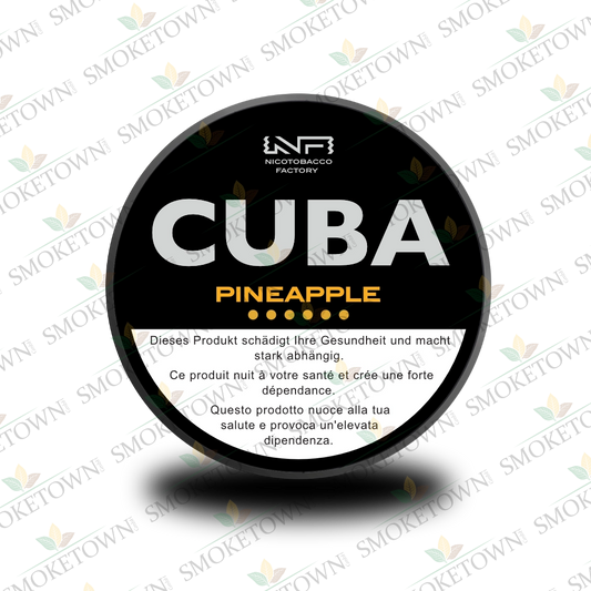 CUBA Black Pineapple – tabakfreie Nikotinbeutel