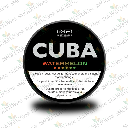 CUBA Black Watermelon – tabakfreie Nikotinbeutel
