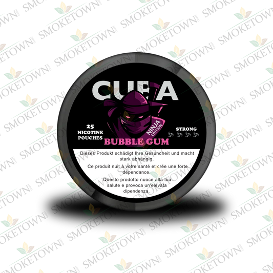 CUBA Ninja Bubblegum – tabakfreie Nikotinbeutel