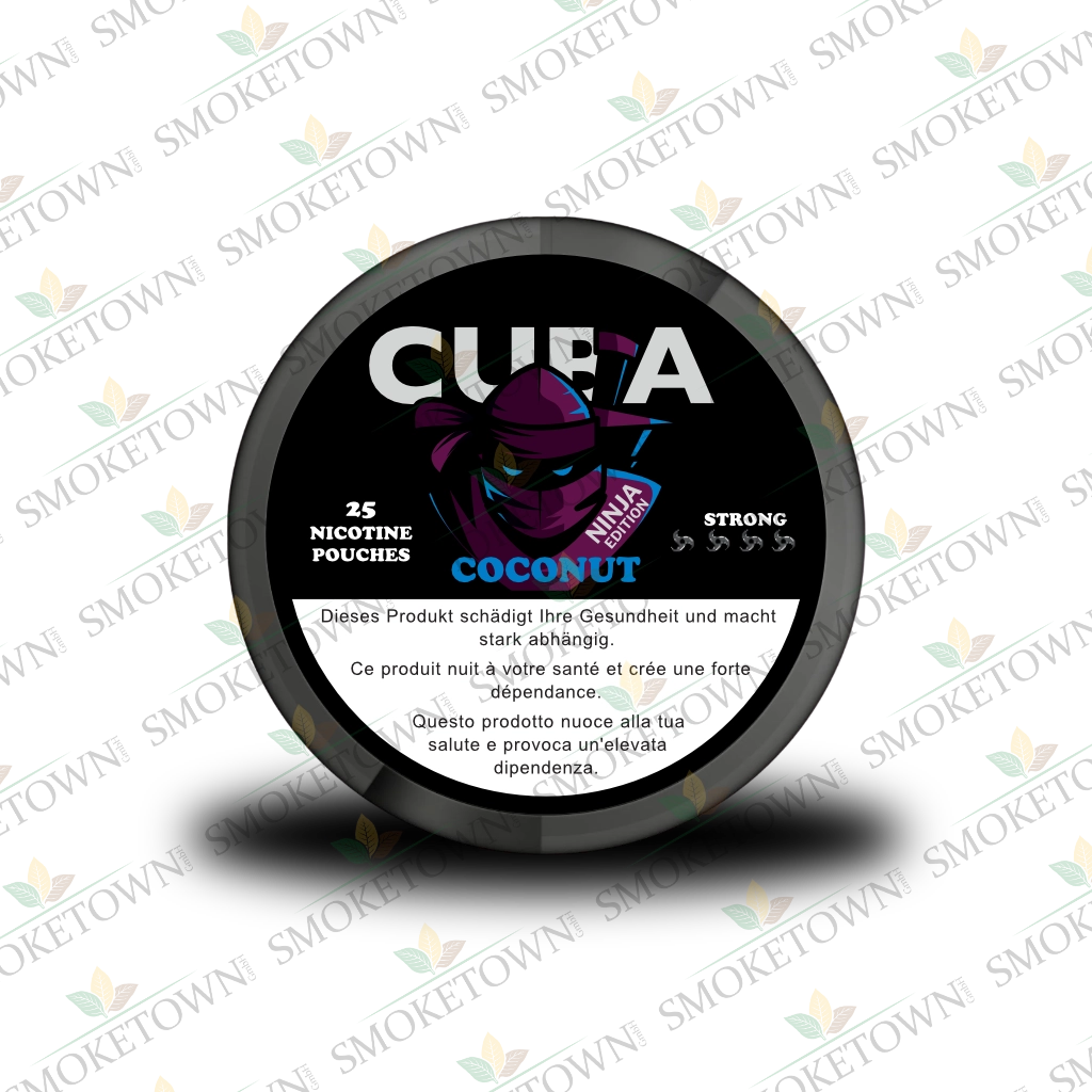 CUBA Ninja Coconut – tabakfreie Nikotinbeutel