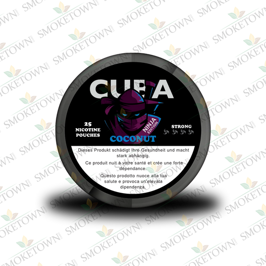 CUBA Ninja Coconut – tabakfreie Nikotinbeutel