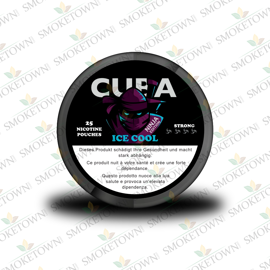 CUBA Ninja Ice Cool – tabakfreie Nikotinbeutel