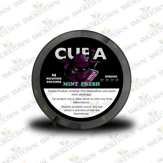 CUBA Ninja Mint Fresh – tabakfreie Nikotinbeutel