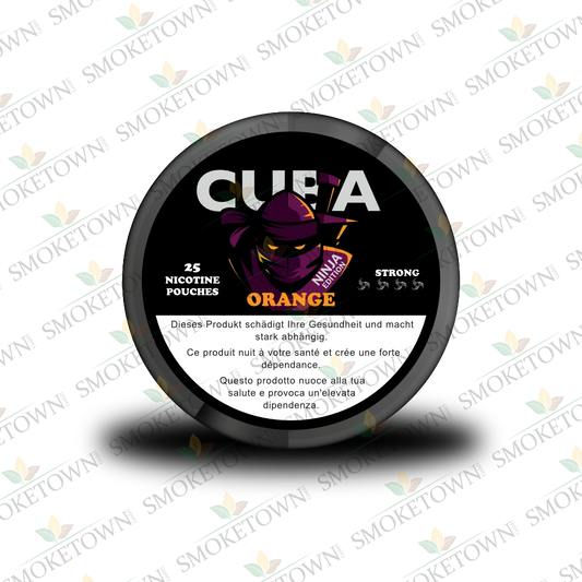 CUBA Ninja Orange – tabakfreie Nikotinbeutel