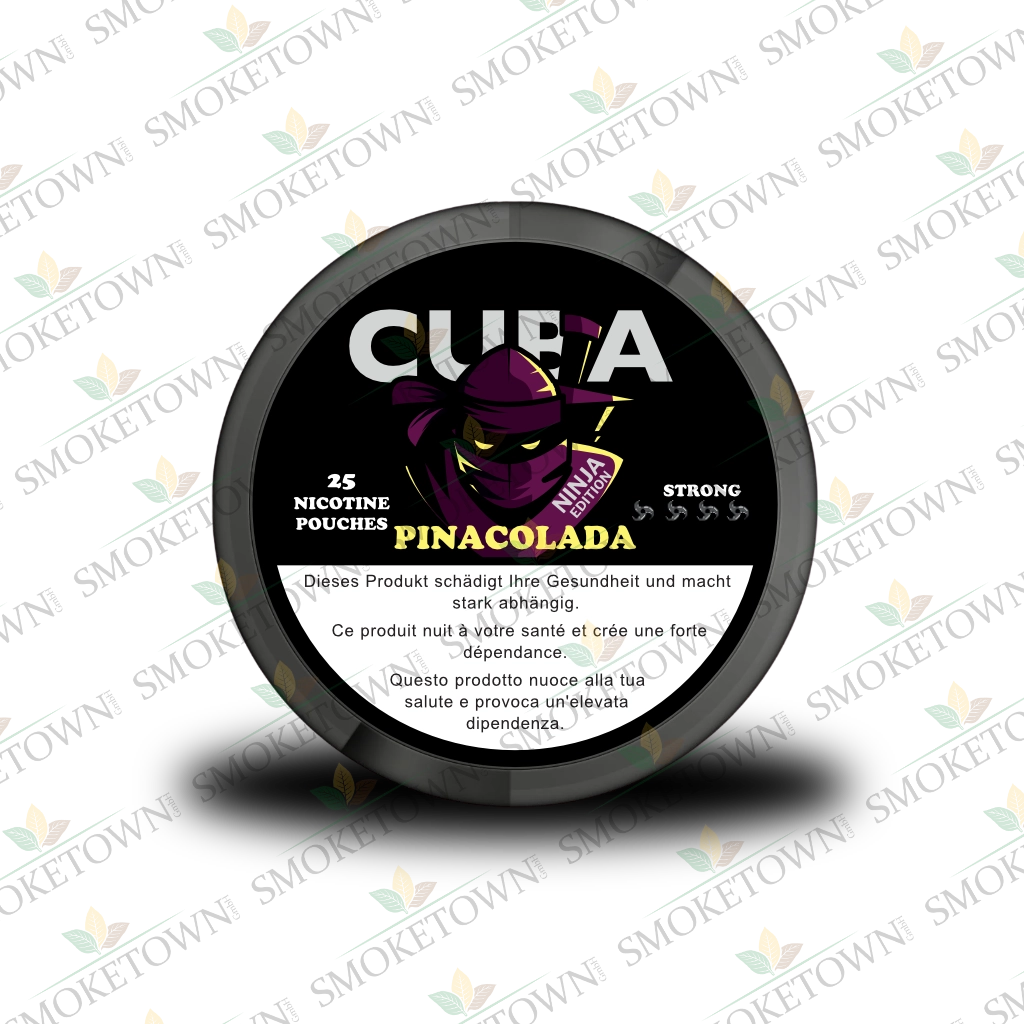 CUBA Ninja Pinacolada – tabakfreie Nikotinbeutel