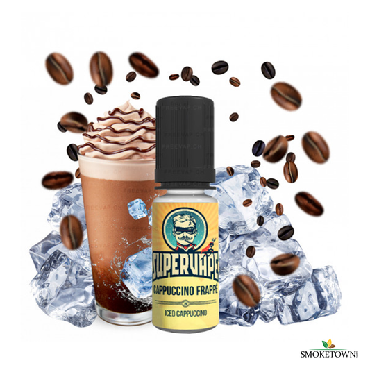 Supervape Aroma - Cappuccino Frappé – 10ml – 10ml Liquid Aroma, bestes E-Liquid Aroma