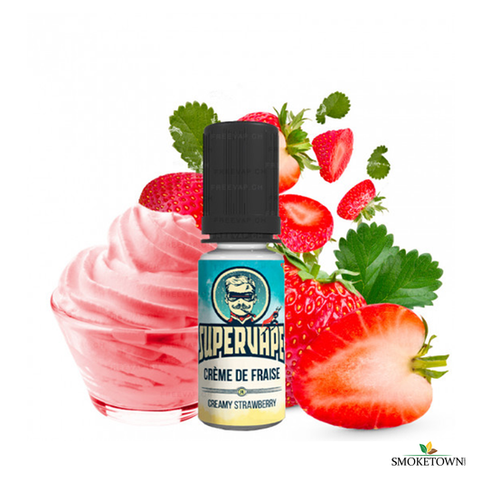Supervape Aroma - Erdbeercreme – 10ml – 10ml Aroma, Aroma-Konzentrat Supervape