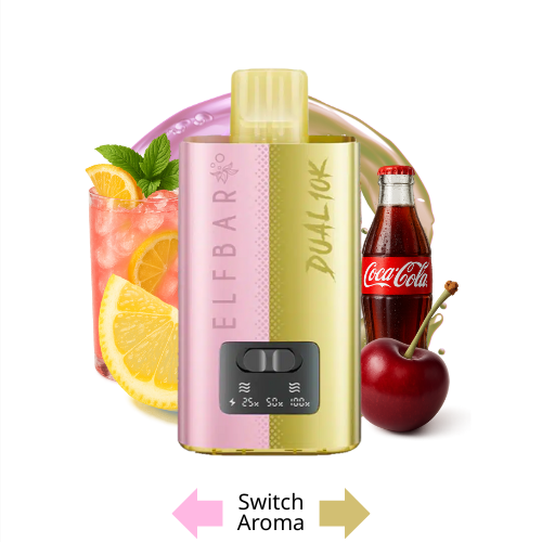 ELFBAR Dual 10K Fizzy Edition – cherry cola dampfen, cherry cola vape