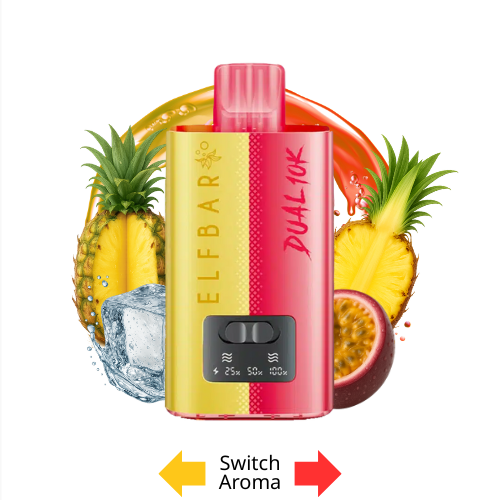 ELFBAR Dual 10K Pineapple Edition – ananas dampfen, ananas ice vape