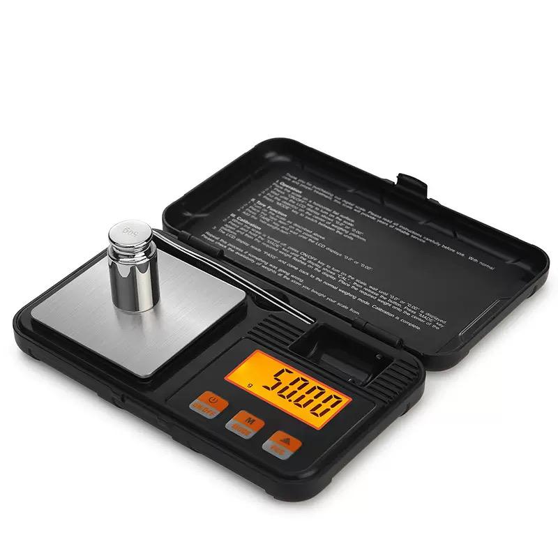 Digitale Feinwaage 200 g / 0,01 g inkl. Batterien – 200g Waage, Batteriebetriebene Waage