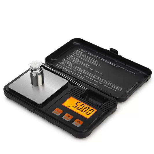 Digitale Feinwaage 200 g / 0,01 g inkl. Batterien – 200g Waage, Batteriebetriebene Waage