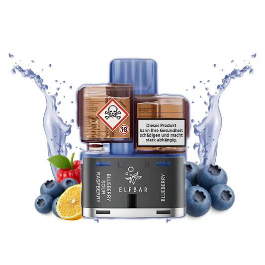 ELFBAR Dual 10K Blueberry Edition – Beerengeschmack Vape, Blueberry Edition Vape