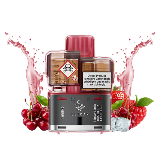 ELFBAR Dual 10K Cherry Edition – Cherry Ice Vape, Doppelflavour Vape