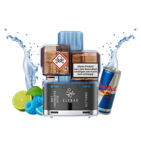 ELFBAR Dual 10K Drinks Edition – Berry Lime Vape, Blue Raspberry Lime Vape