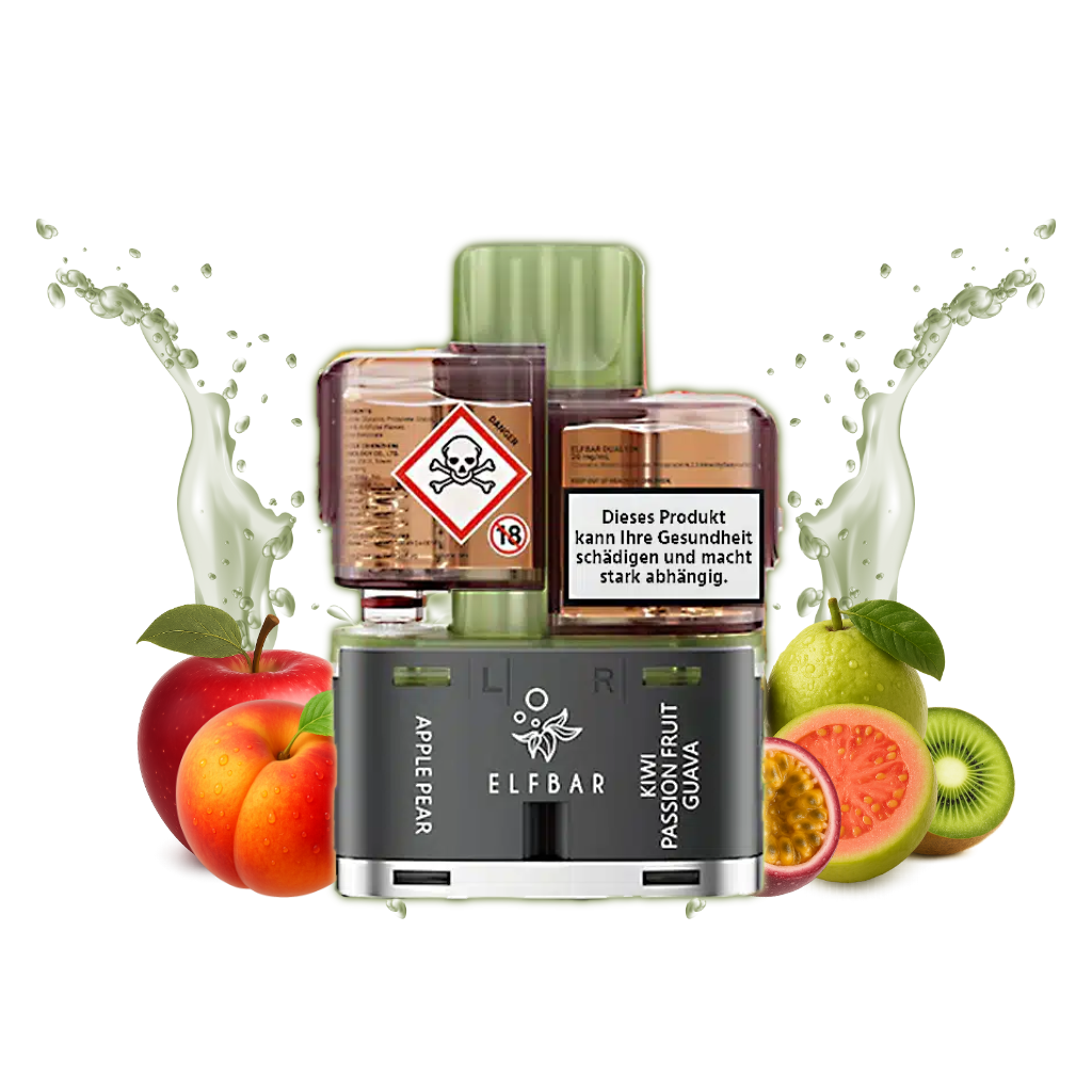 ELFBAR Dual 10K Fruity Edition – e-liquid tropenfrucht, E-Zigarette Fruchtgeschmack