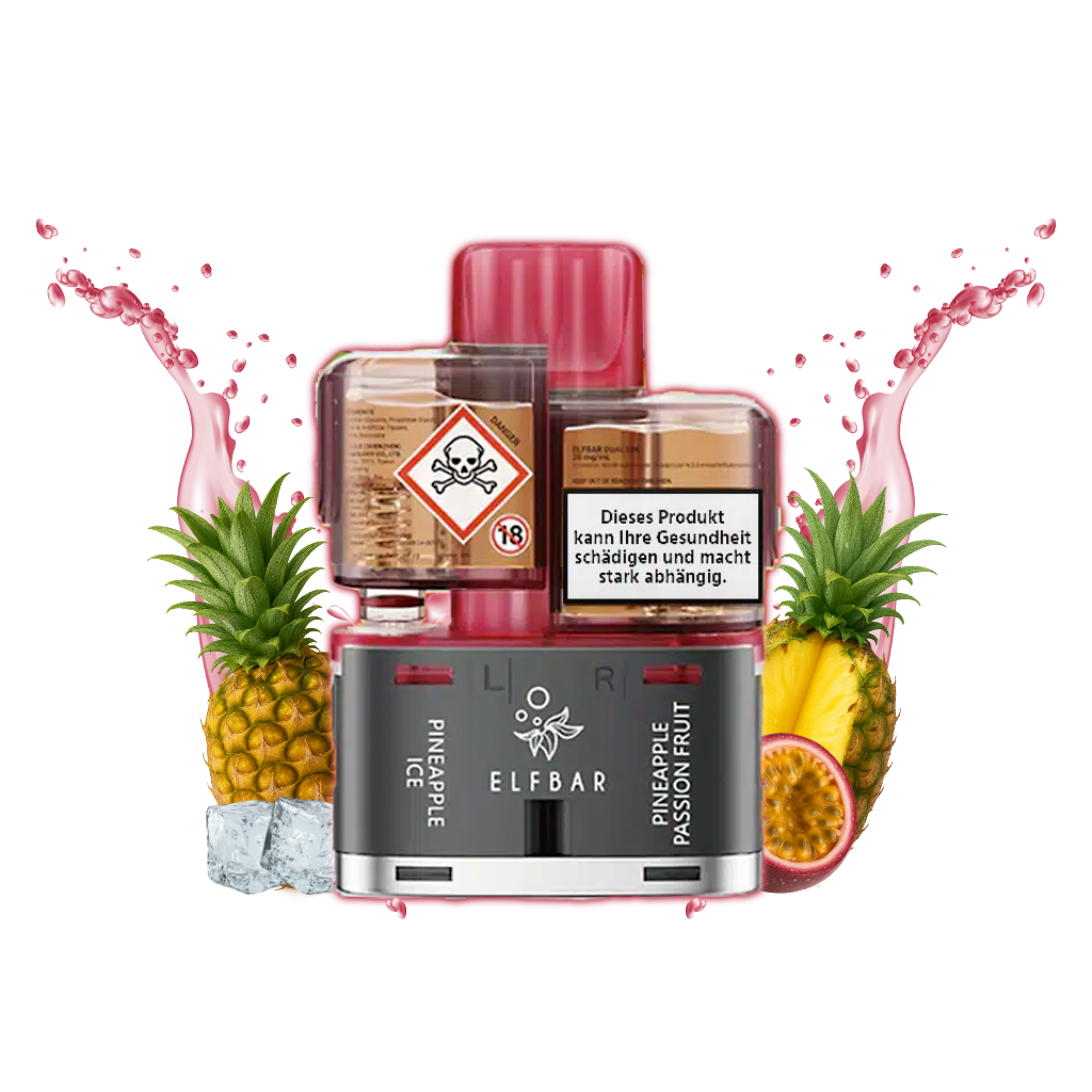 ELFBAR Dual 10K Pineapple Edition – doppelgeschmack vape, dual flavor e-zigarette