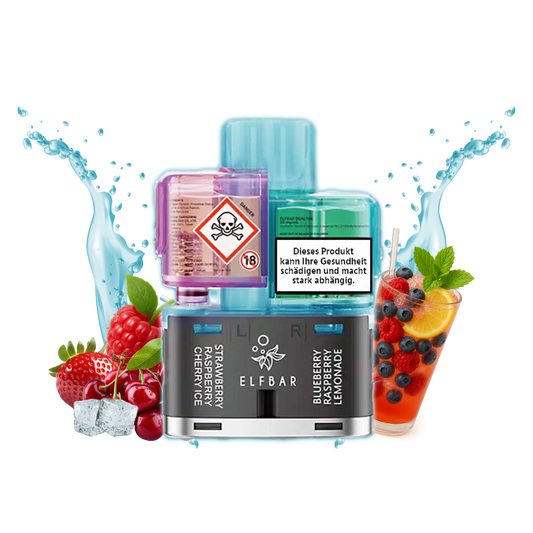 ELFBAR Dual 10K Purple Edition – berry cloud vape, berry e-liquid