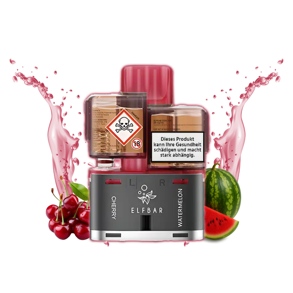 ELFBAR Dual 10K Special Edition – elfbar cherry watermelon, Elfbar Schweiz