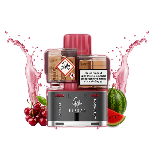 ELFBAR Dual 10K Special Edition – elfbar cherry watermelon, Elfbar Schweiz