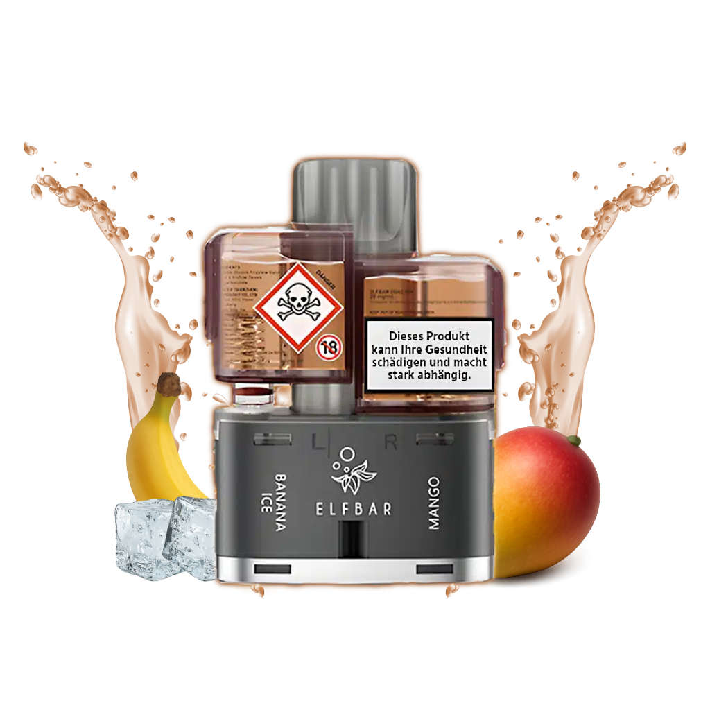 ELFBAR Dual 10K Summer Edition – vape aufladbar usb-c, vape banana