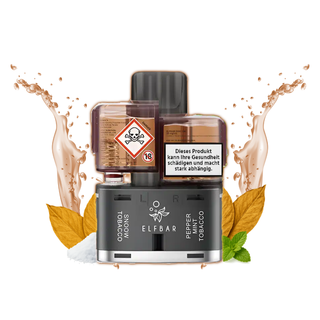 ELFBAR Dual 10K Tabak Edition – dual vape tabak, elfbar mit schalter