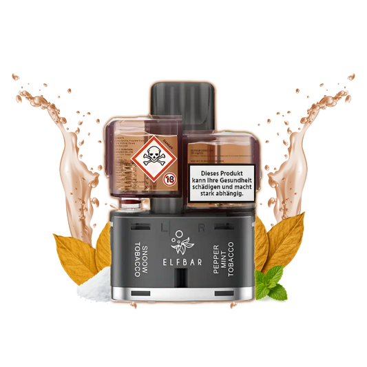 ELFBAR Dual 10K Tabak Edition – dual vape tabak, elfbar mit schalter