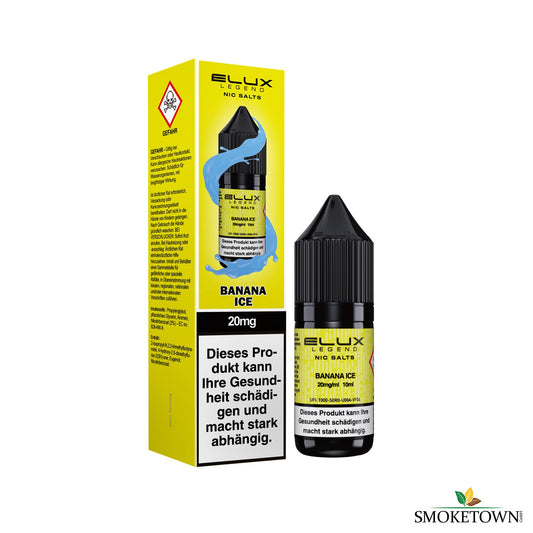 E-Lux - Banana Ice – 20 mg Nikotin, 20 mg Nikotin Bananenliquid