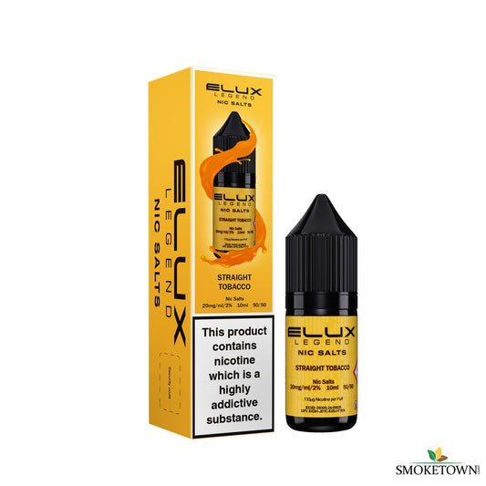 E-Lux - Straight Tobacco – 20mg Nikotin, authentischer Tabak