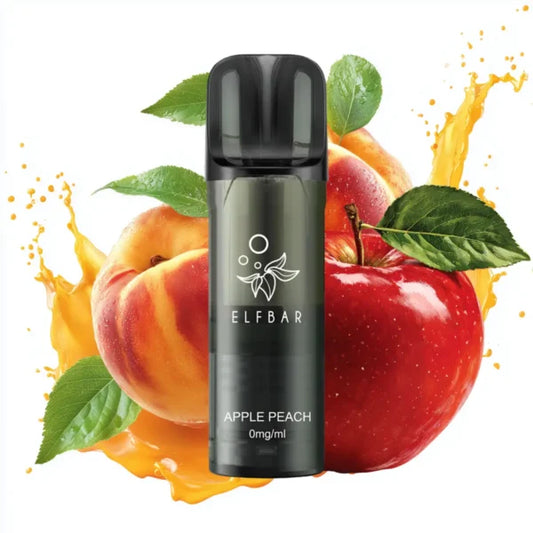 Elfbar Elfa Pro V2 Pods Apple Peach 0mg – nikotinfreie Vape Pods 2er Pack