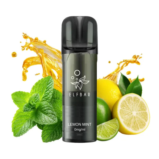 Elfbar Elfa Pro V2 Pods Lemon Mint 0mg nikotinfrei
