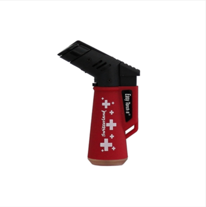 Easy Torch Freestyle Rubber SWISS Design – Feuerzeug, Jetflamme