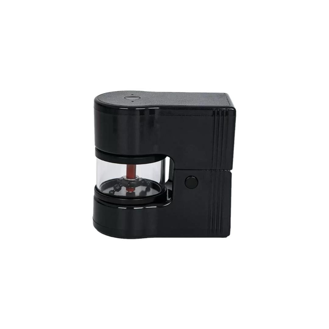 Elektrischer Grinder Set Schwarz mit Zubehör – Grinder für Kräuter, Grinder für Papers