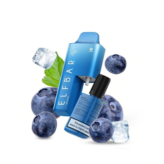 Elfbar AF5000 - Blueberry ICE – 5000 Züge, aromatische Vielfalt