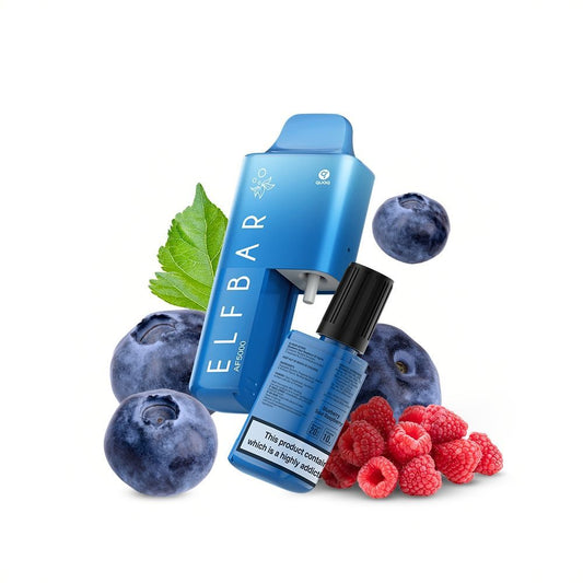 Elfbar AF5000 - Blueberry Sour Raspberry – 5000 Züge, aromatische Vielfalt