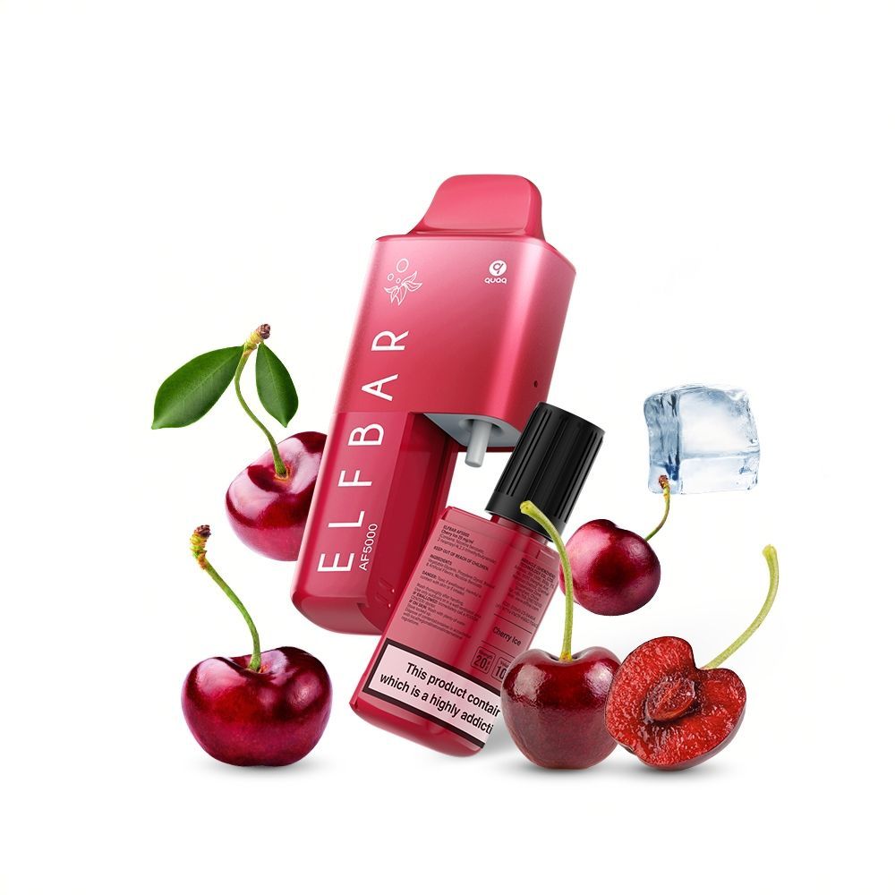 Elfbar AF5000 - Cherry ICE – 5000 Züge, aromatische Vielfalt
