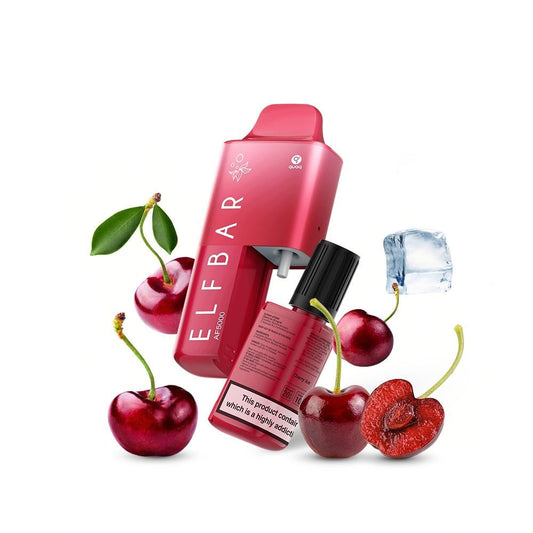 Elfbar AF5000 - Cherry ICE – 5000 Züge, aromatische Vielfalt