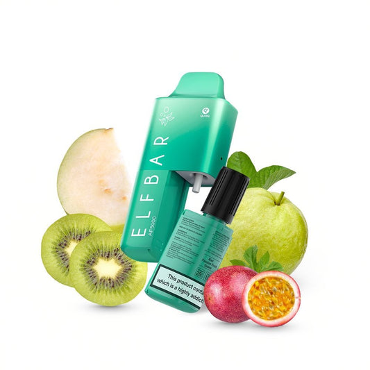 Elfbar AF5000 - Kiwi Passionfrucht Guava – 5000 Züge, aromatische Vielfalt